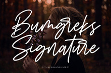 Bumgreks Signature - Stylish Script