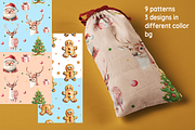 Santa Time Christmas Collection, a Seasonal Illustration by KlymchukArtworks (Thumbnail 2 of 9)