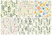 Easter Herb Garden Pattern, a Texture Illustration by DreamPrint404 (Thumbnail 3 of 3)