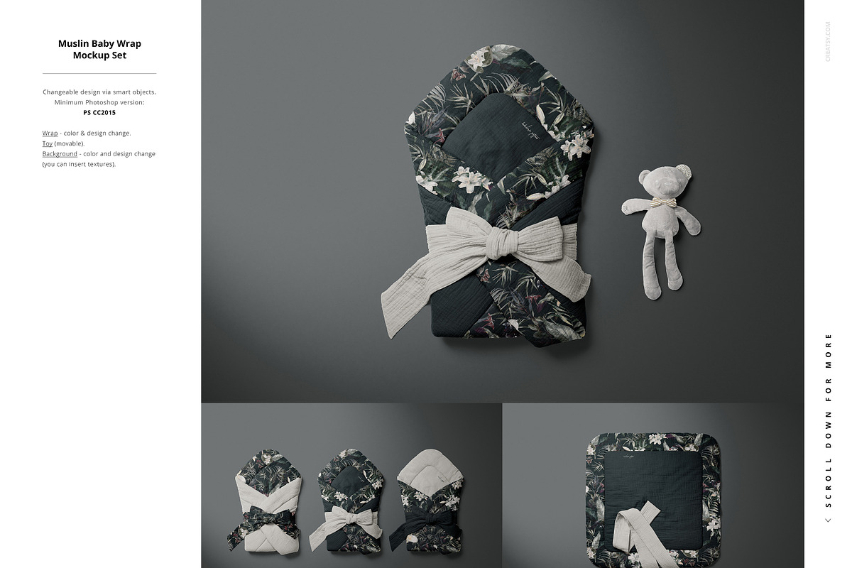 Little Fashion 2 Mockup Bundle, a Merchandise Mockup by creatsy5 (Photo 17 of 38)