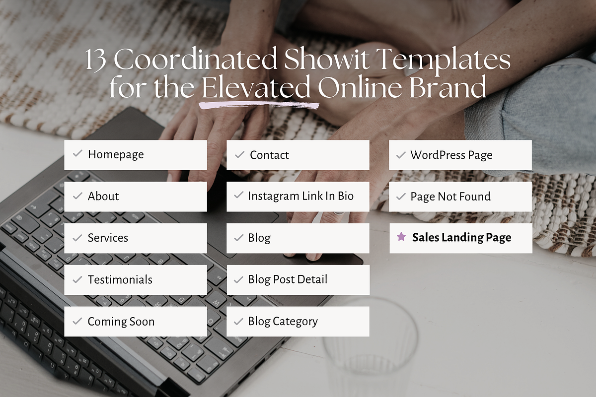 Business Website & Sales Page Bundle, a Landing Page Template by Sugar Studios (Photo 4 of 11)