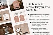 Facebook Post Cover Boho Canva, a Social Media Template by HerstedHertz (Thumbnail 9 of 10)