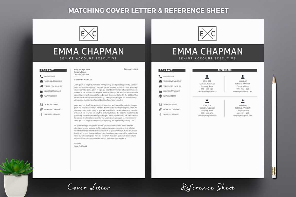 Resume/CV Template, a Resume Template by A1RESUME (Photo 5 of 7)