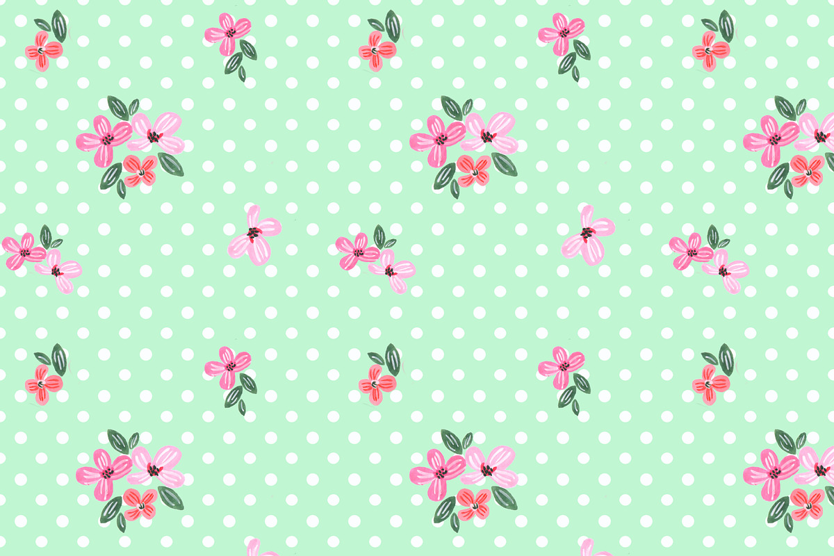 Shabby Chic Digital Watercolor Paper preview 4