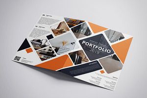 Interior Portfolio Brochure, a Brochure Template by retrographix