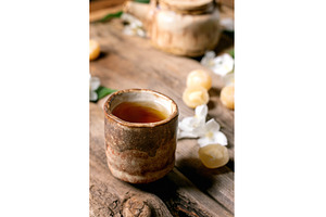 Traditional Tea Cup with Jasmine, a Food & Drink Photo by Natasha Breen