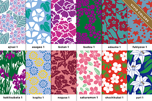 12 BEST JAPANESE PATTERNS BUNDLE