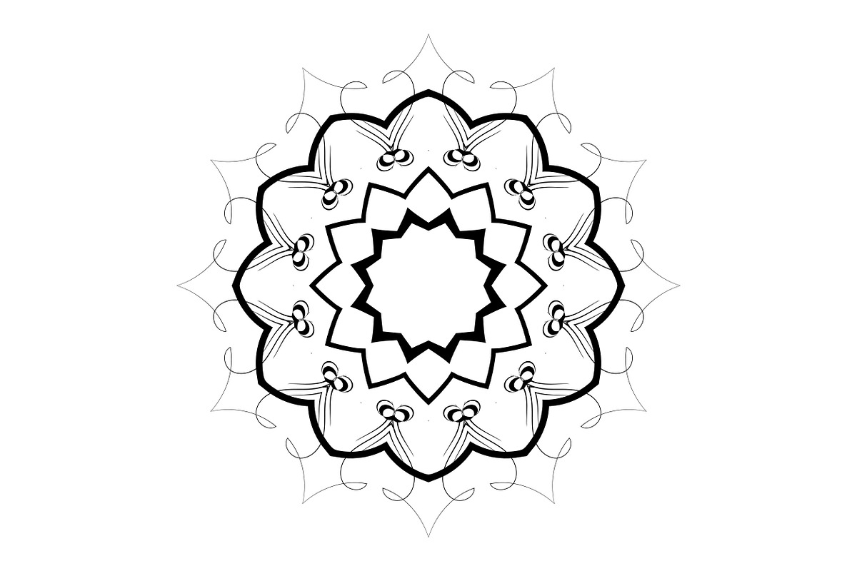 Spiritual Mandala Artwork Bundle, a Decorative Illustration by NJ Himel (Photo 20 of 104)