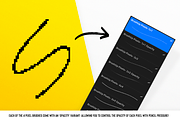 Pixel Art Brushes for Procreate, a Brush Add-On by BrushUp (Thumbnail 3 of 8)