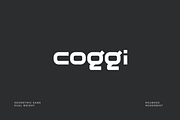 Coggi Sans Font, a Sans Serif Font by baqoos (Thumbnail 1 of 5)