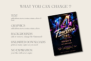 14th Birthday Invitation Template, an Invitation Template by InvitingStorys (Thumbnail 10 of 11)