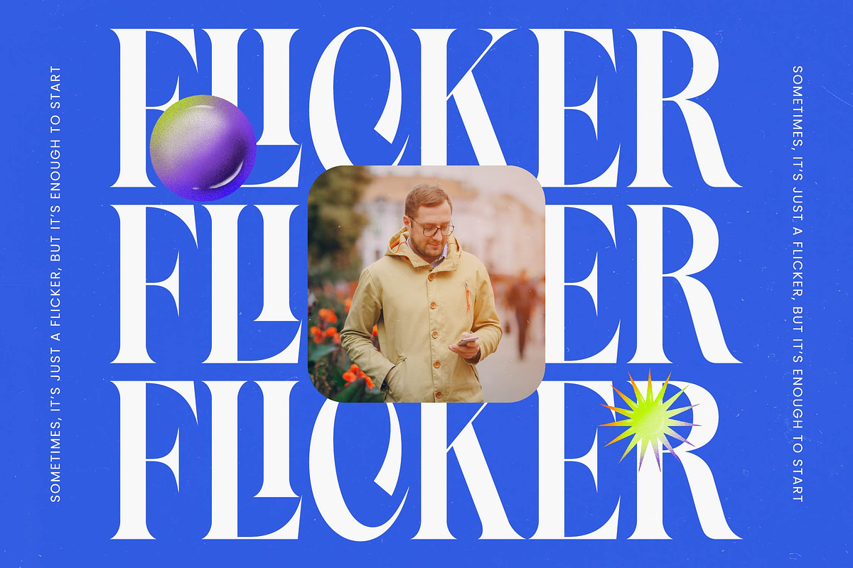 Blinky Kalmie Modern Alternate Serif, a Serif Font by timelesstype.co (Photo 7 of 20)