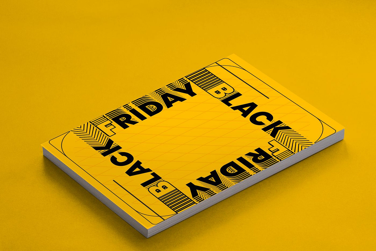 Black Friday Typography Poster Set, a Poster Template by NJ Himel (Photo 17 of 111)