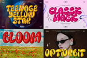 The Suprising Retro Font Bundle, a Sans Serif Font by TeenageFoundry (Thumbnail 3 of 15)
