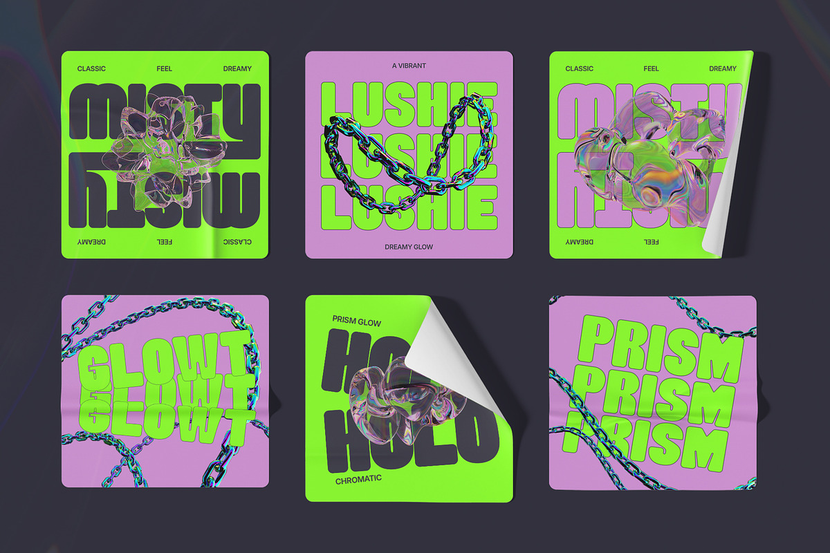 Luicy – Bold Groovy Sans Serif Font, a Sans Serif Font by Inviline.co (Photo 12 of 15)