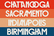 ROCKFALL - Bold Ligature Typeface, a Sans Serif Font by SilverStag Type Foundry (Thumbnail 26 of 30)