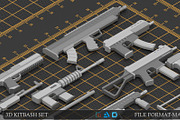 Mega pack weapon kitbash, an Object 3D Model by MohamedHussien1 (Thumbnail 2 of 8)