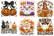 Coquette Halloween PNG Bundle, a Seasonal Illustration by Libby Wishes (Thumbnail 2 of 5)