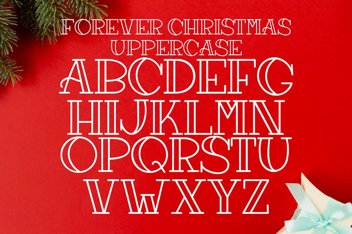Forever Christmas, a Serif Font by Amber Nest Design (Photo 10 of 14)