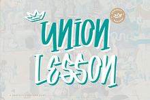 Union Lesson | Graffiti Typeface