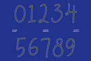 CS Selma Dashed, a Script Font by Craft Supply Co. (Thumbnail 6 of 8)