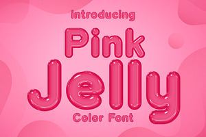 Pink Jelly Bitmap Font, a Handwritten Font by Fox7 By Rattana