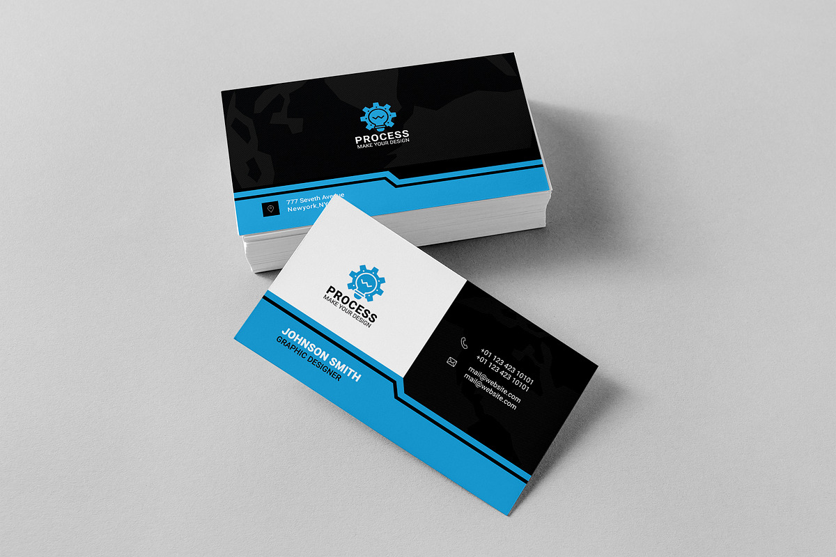 100 Business Card Template Bundle, a Business Card Template by Smashing_Studio (Photo 24 of 80)