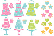 Bright & Fresh Baking Clipart, an Illustration by Amanda Ilkov (Thumbnail 2 of 4)