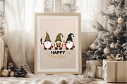 Christmas Gnomes PNG, an Illustration by DreamArtGraphic (Thumbnail 3 of 5)