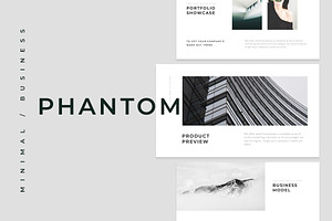 Phantom Minimal Google Slides