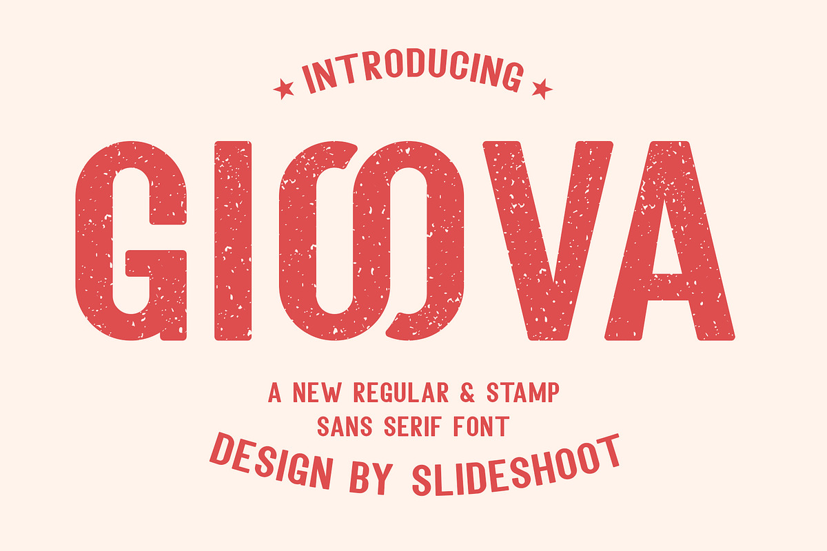 Gioova Sans Serif Font, a Sans Serif Font by Idea Studio (Photo 1 of 13)