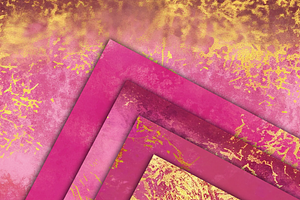 Grunge Pink And Gold Textures Pack