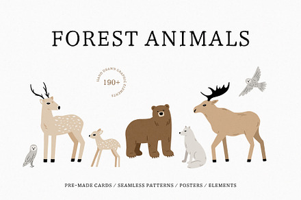 Forest Animals - Woodland Collection