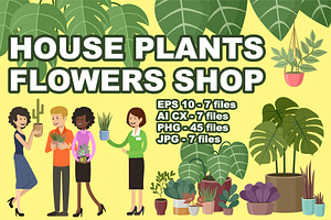Flower and Home Plant Store