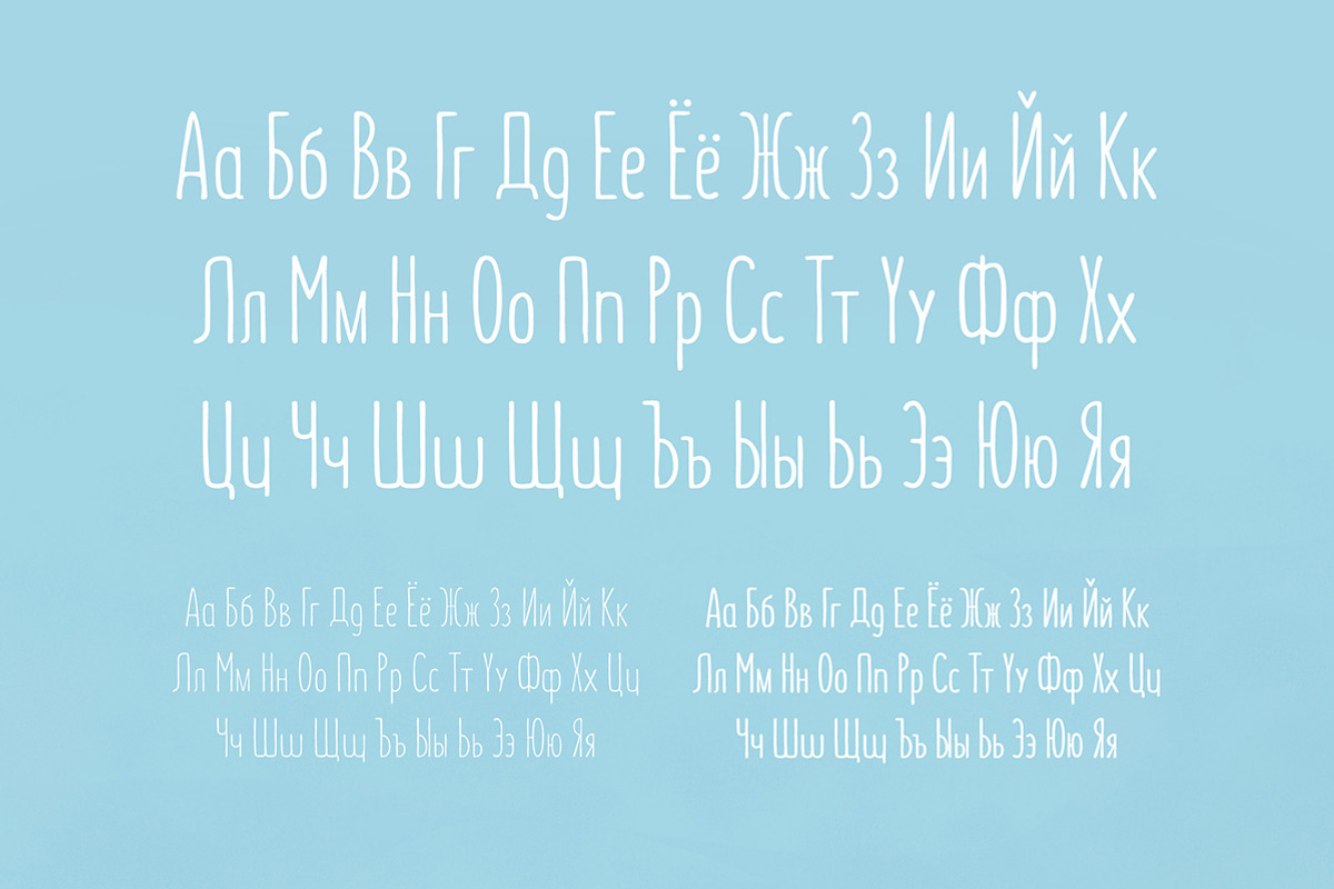 Summer Font preview 6