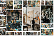 85 Artists in studio, an Arts & Entertainment Photo by Handmadefont (Thumbnail 2 of 88)