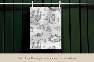 London Toile De Jouy Pattern