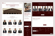 Advocium – Law Firm Website UI Figma, an UI Kit Template by peterdraw (Thumbnail 4 of 7)