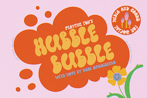 Hubble Bubble Font