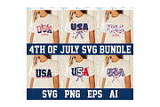 Usa Svg Bundle, 4Th Of July Png, an Object Graphic by Digi_Design_World (Thumbnail 1 of 7)