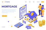 Sale Purchase Mortgage Real Estate, a Finance Illustration by TAlex (Thumbnail 3 of 6)
