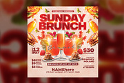 Brunch Flyer Template, a Flyer Template by RTXdesinger99 (Thumbnail 2 of 3)