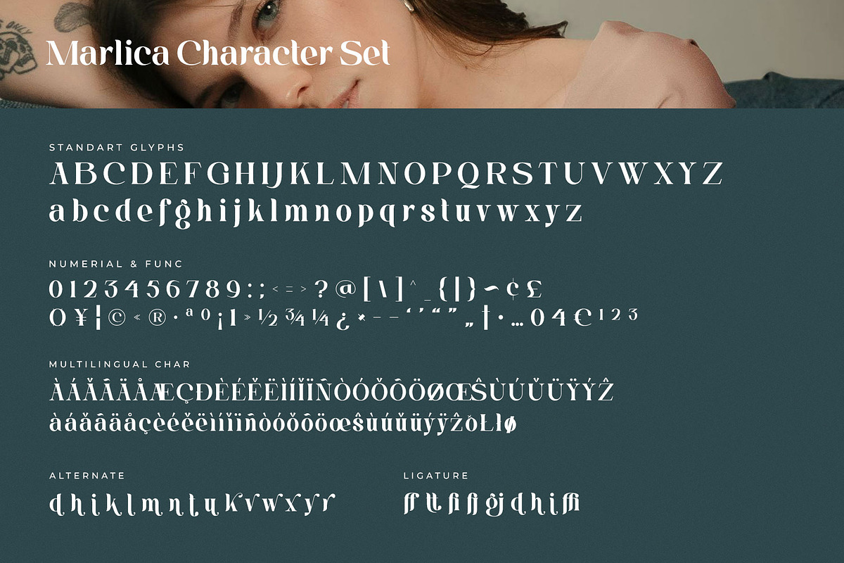 Marlica Modern Serif Font, a Serif Font by RantautypeStudio (Photo 11 of 11)