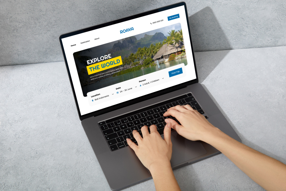 Modern Travel Agency Landing Page UI preview 5