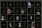 Spiritual Instagram Templates Canva, a Social Media Template by DeeBeeDesign (Thumbnail 9 of 10)
