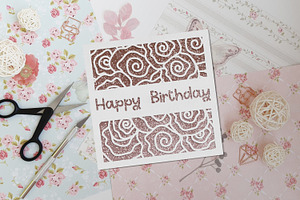 6 Classic Any Occasion Cards Set.