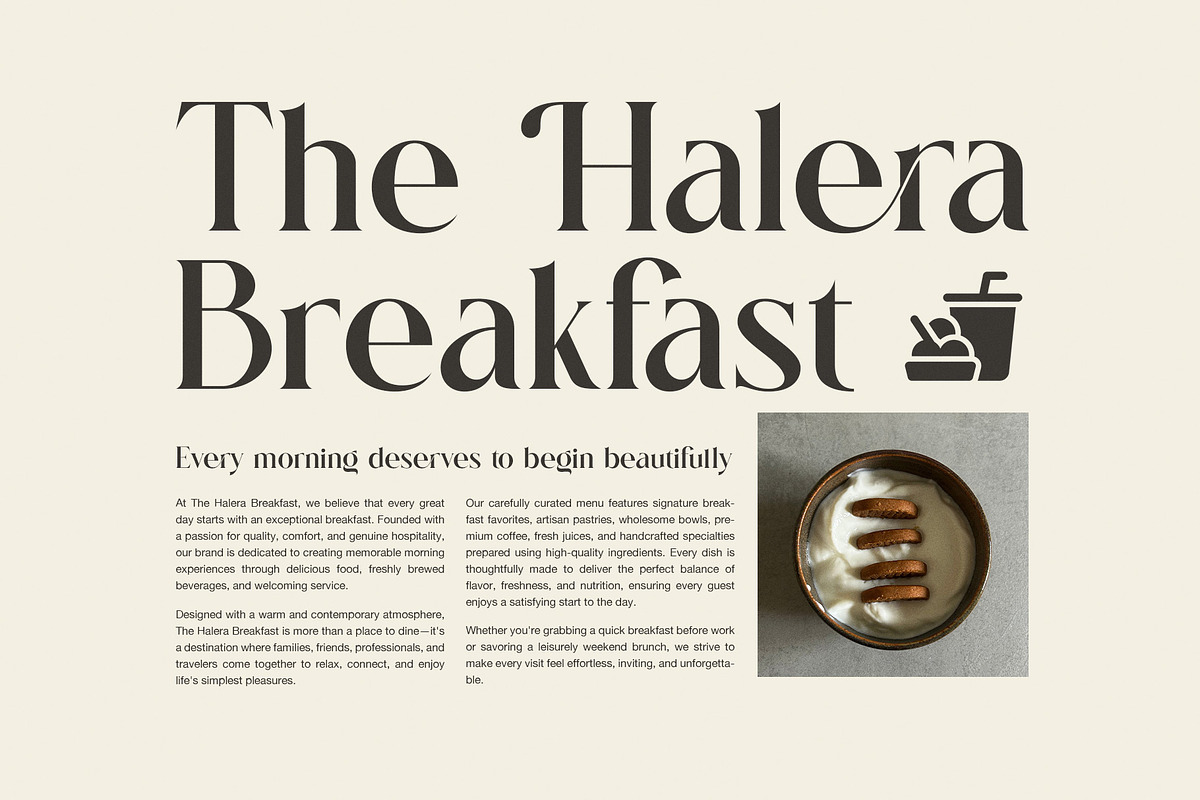 Bellira Elegant Serif Font, a Serif Font by Graphicxell (Photo 2 of 8)