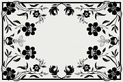Ornate Floral Vector Frames Bundle, an Illustration by Artivon (Thumbnail 7 of 9)