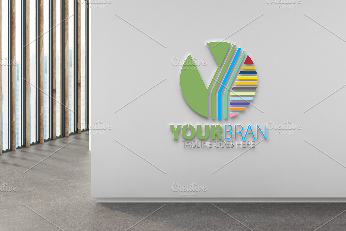 Y Logo Template, a Branding & Logo Template by Josuf Media (Photo 2 of 4)