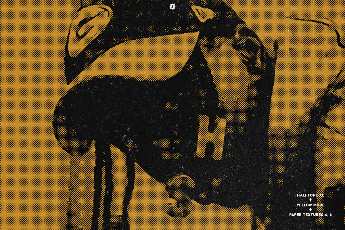 Goblin Printer - Halftone Effects, a Layer Style Add-On by Freezerondigital (Photo 7 of 19)